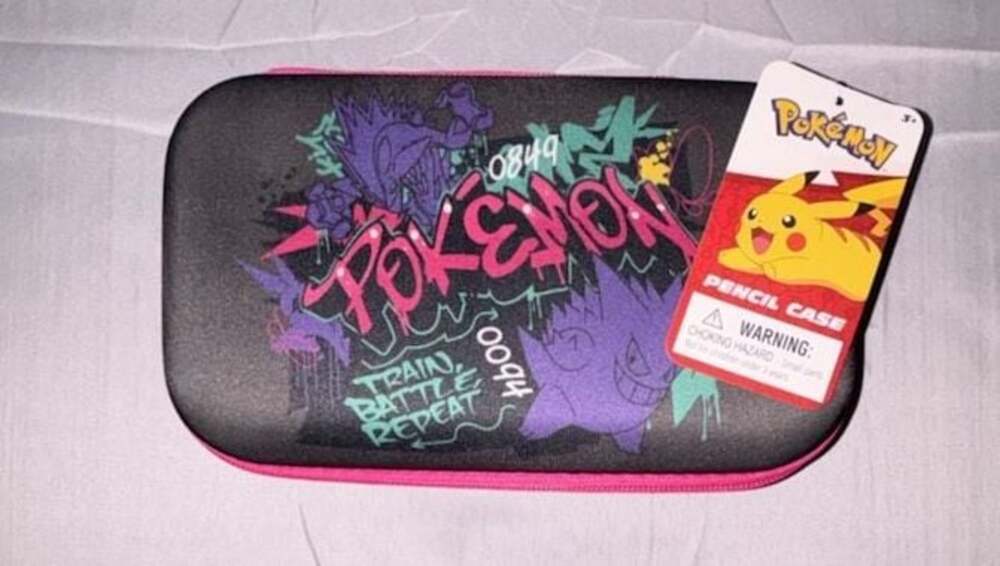 Pokémon Graffiti Hard Sided Pencil Case